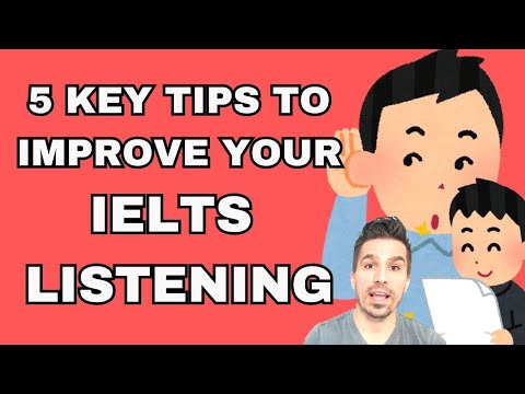 INCREASE YOUR IELTS LISTENING SCORE WITH 5 KEY TIPS!  #IELTSTIPS #IELTSTEST #IELTS #PASSIELTS