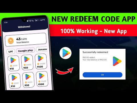 New Redeem Code App | Free Redeem Code App | Free Redeem Code | Redeem Code App