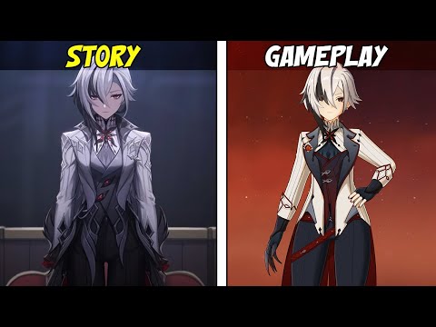 10 GENSHIN CHARACTER'S // LORE VS GAMEPLAY COMPARISION !!