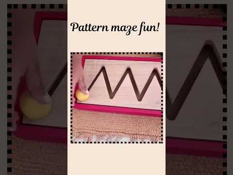 Pattern Maze Fun: Let's Learn with Patterns! #patternmaze#learningthroughplay