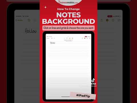 How to change your notes background📝