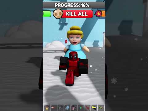 DEADPOOL escape PRINCESS BARRY'S PRISON RUN #roblox #shorts