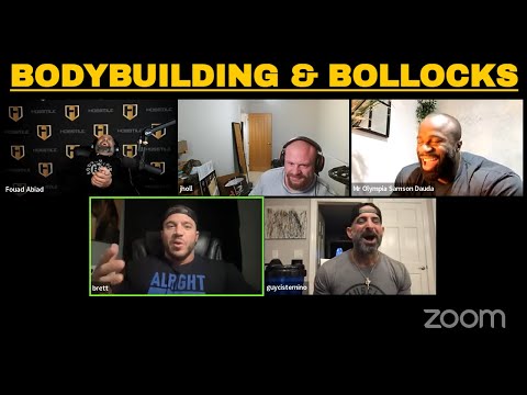 BODYBUILDING & BOLLOCKS |Fouad Abiad, Samson Dauda, James Hollingshead, Brett Wilkin, Guy Cisternino