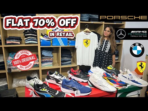 Flat 70% Off On Shoes n Tshirts || Cheapest Branded Shoes n Clothes in Delhi || Retail n Wholesale