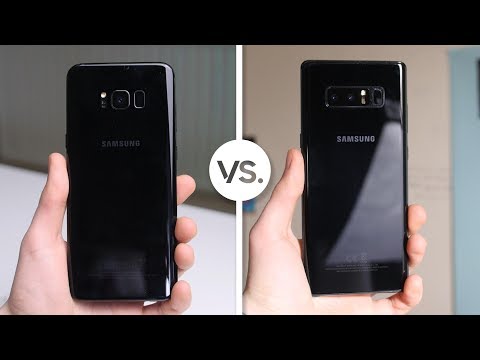 Galaxy S8+ Vs. Note 8 (2018)