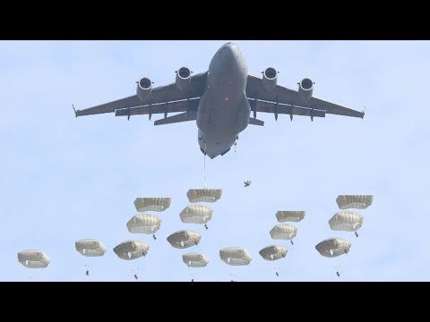 Epic Skydive: C-17 at Saber Junction 24