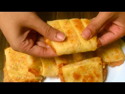 Chicken Bread Recipe without Oven || Chicken Cheese Bread Recipe || Tea Time Snack Recipe