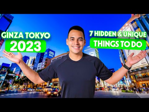 NEW Tokyo Tours! 7 HIDDEN & UNIQUE Things To Do In Ginza, Tokyo 2023