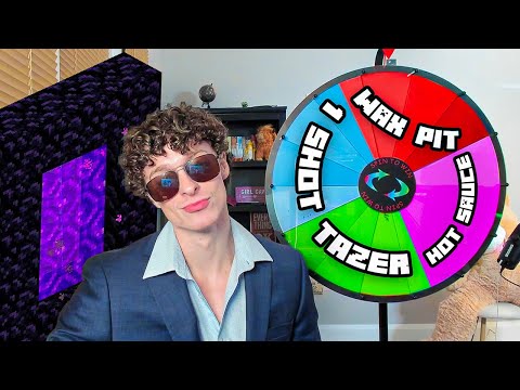 Minecraft but I spin the wheel every 5 minutes