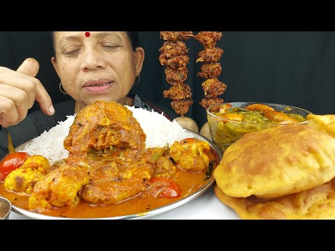 FOOD RECIPE WITH MUKBANG DELICIOUS INDIAN DISH MUKBANG ASMR