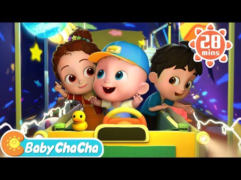 The Wheels on the Bus Go Round And Round + More Baby ChaCha Nursery Rhymes & Kids Songs