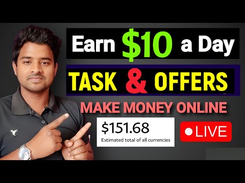 Complete Task and Earn | New Earning Website Today | Make Money Online 2022 | Earn Money $10 a Day