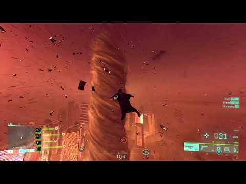 Battlefield 2042 Tornado Flank Attempt.