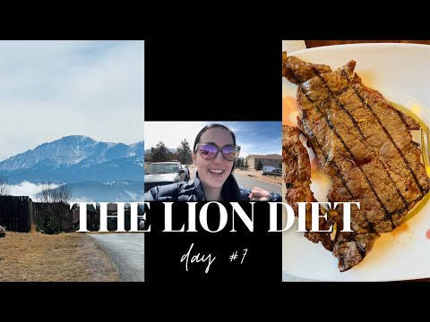 31 Day LION DIET Challenge | Day 7 Vlog & Encouragement