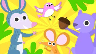 Let's Play in the Old Oak Tree! | Treetop Family Cartoon Collection