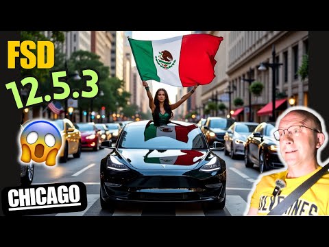 Tesla FSD 12.5.3: Navigating Chicago's Chaos on Mexican Independence Day