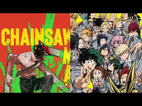 Peace Sign x KickBack mashup (Chainsaw Man & My Hero Academia) @KaiSh311