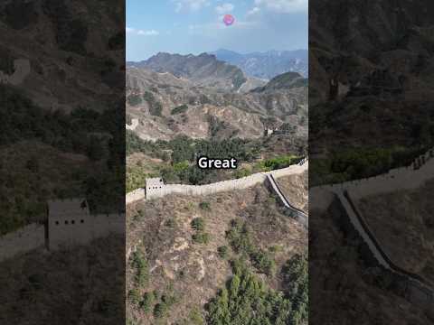 The Great wall of China Hidden secret #youtubeshorts #facts #greatwallofchina #trending