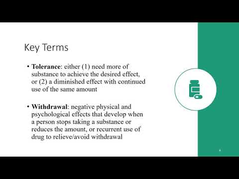 Lecture 29 - Substance Abuse Disorder Recording