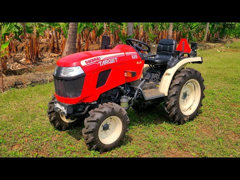 Swaraj Target 625 4wd mini tractor full review and usage experience | Agriculture INDIA