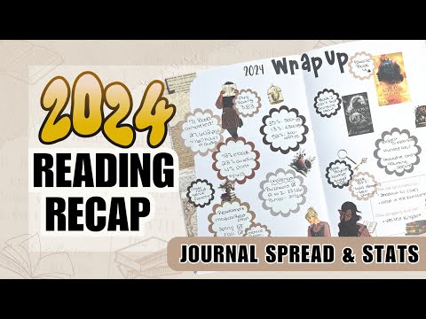 2024 Reading Recap: Reading Stats and Favorites | 2024 Reading Journal