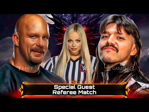 WWE 2K24 • Special Guest Referee Match - Stone Cold Steve Austin VS Dominik Mysterio | WWE