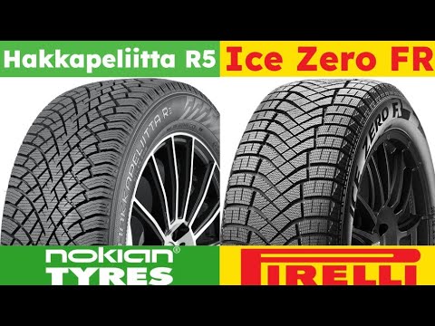 Nokian Hakkapeliitta R5 vs Pirelli Ice Zero FR