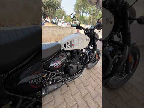 2025 New Model Royal Enfield Hunter 350 . ROYAL ENFIELD HUNTER 350 REVIEW.