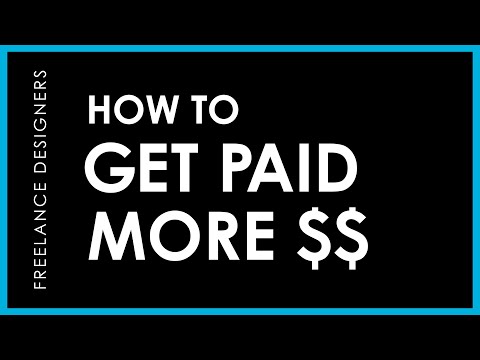 How to Get Paid More Money as a Freelance Graphic Designer