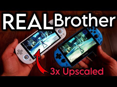 The REAL Ps Vita Brother for $79 that plays Upscaled PSP + Dreamcast Games | Trimui Smart Pro