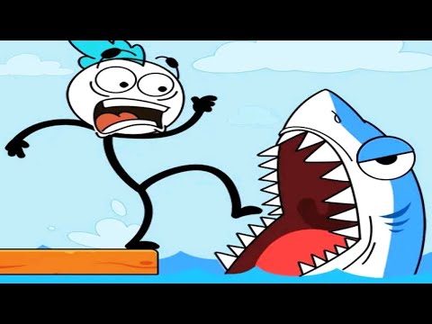 Bridge Stickman - Love Rescue - Levels 1 - 15 - Fun Stickman Puzzle Game - Gameplay Walkthrough