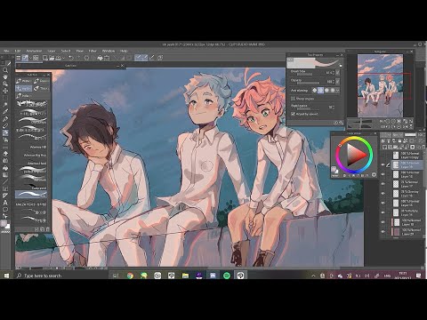 The Promised Neverland// speedpaint