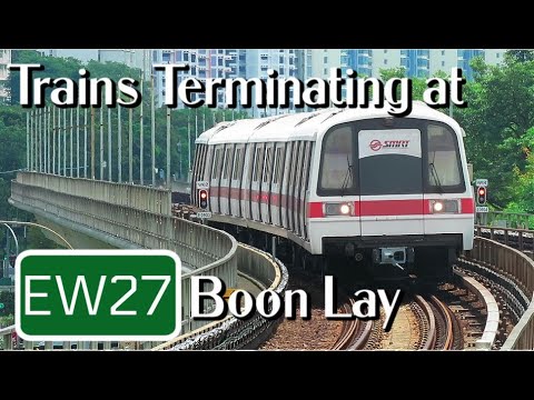 [SMRT] EWL Trains Terminating at Boon Lay Station