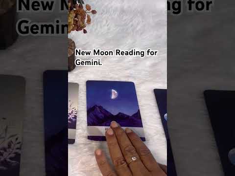 New Moon Reading for Gemini.    #tarot #newmoon #zodiac signs#taurus #divineguidance