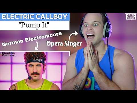 BEST WORKOUT SONG. Professional Singer REACTION & ANALYSIS - Electric Callboy | Pump It