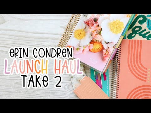 LAUNCH HAUL TAKE 2 | EC COMPACT VERTICAL | Erin Condren | HanCanPlan