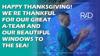 HAPPY THANKSGIVING TO EVERYONE. THANK YOU FOR AN AMAZING 2024 WORKING WITH THE AQUARIUM A-TEAM!