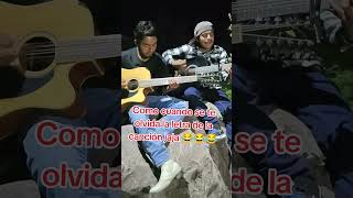 Como cuando se te olvida la letra de la canción 😅😅😅😅