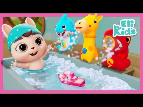 Bath Fun With Toys & Bubbles | Educational Songs Compilations