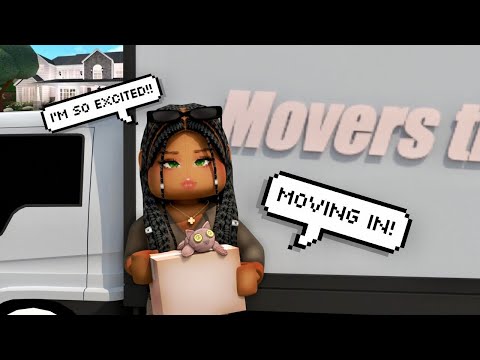 🚚 Moving into BLOXBURG! 📦 *IM ADOPTING😳* || BLOXBURG RP W/ VOICE