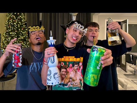 I TOOK 24 SHOTS ON NEW YEARS EVE FOR 2024!!! (BLACKED OUT)