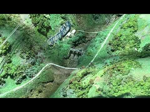 JIULONG HYDROPOWER CAMP PHYSICAL MODEL || SICHUAN || CHINA