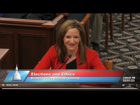 Presentation to Senate Elections and Ethics Committee 2.1.23