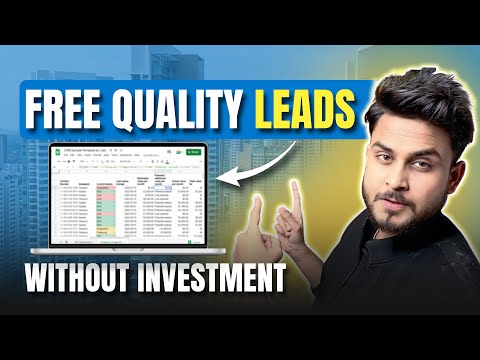 FREE LEADS: How This Real Estate Business Generate Quality Leads Without ADS | Aditya Singh