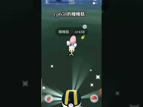 cp658的睡睡菇｜#pokémon #pokemongo #精靈寶可夢