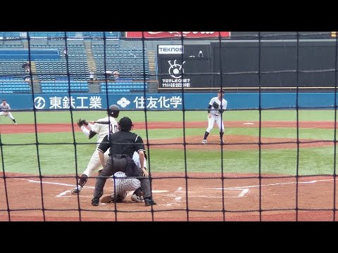 早稲田大学・印出太一 決勝ツーベース含む3安打 2024 10 05 (中京大中京)