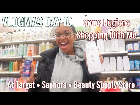 VLOGMAS DAY 10🎄: Come Hygiene Shopping with Me| Skincare, Body Care, Dental Hygiene