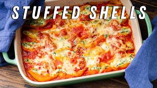 How I Make The Best Saucy Cheesy Stuffed Shells