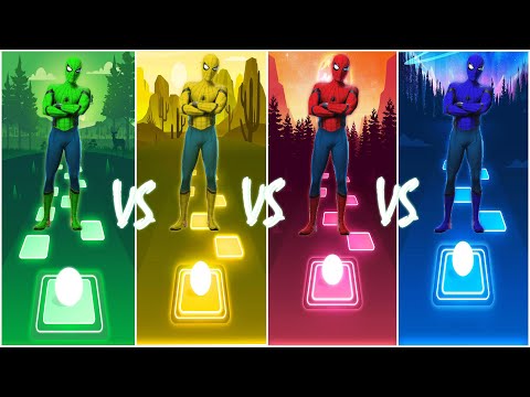 SPIDER-MAN New Colors Challenge - Tiles Hop EDM Rush!