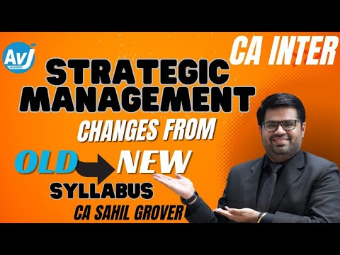 CA Inter | Changes in SM syllabus from May 24 | New batch